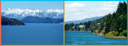 Lago Nahuel Huapi en Bariloche